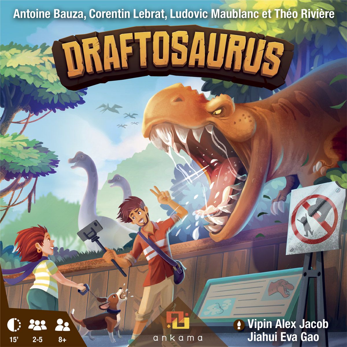Draftosaurus - Deskovka v kostce | meeple.cz